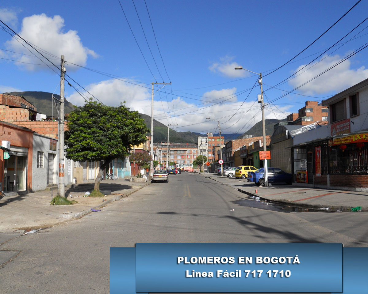 Plomeros en Antonio Nariño Bogotá