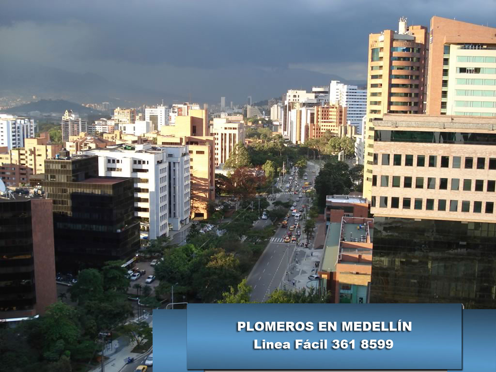 Plomeros en El Poblado Medellín