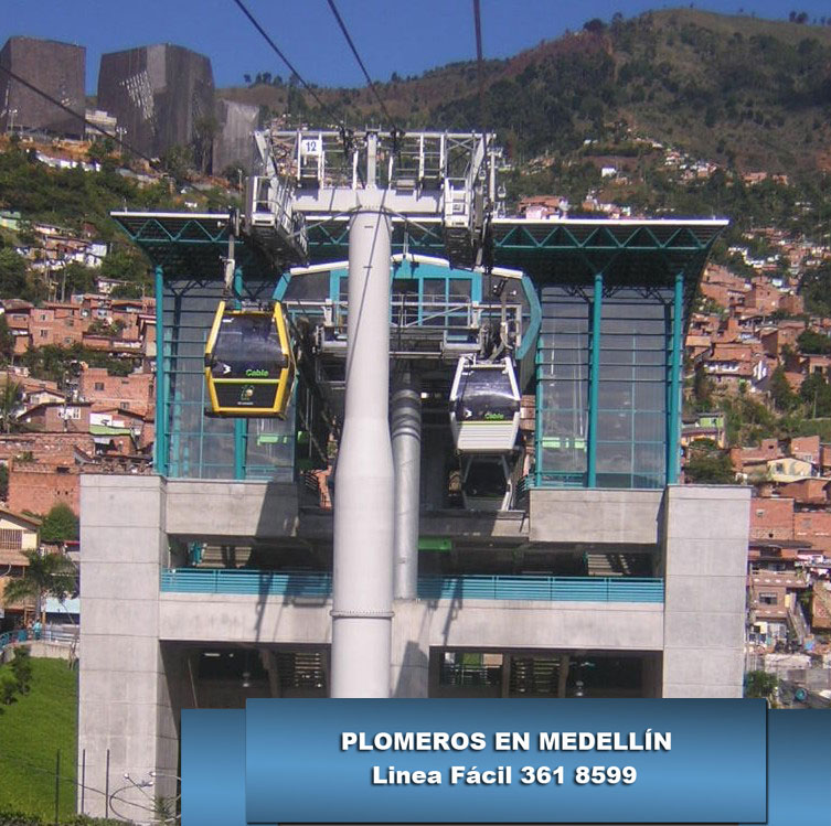 Plomeros en Popular Medellín